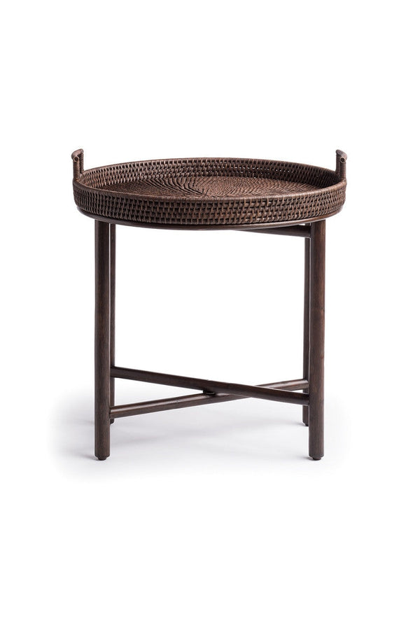 natori Maranao Tray Table Dark Brown
