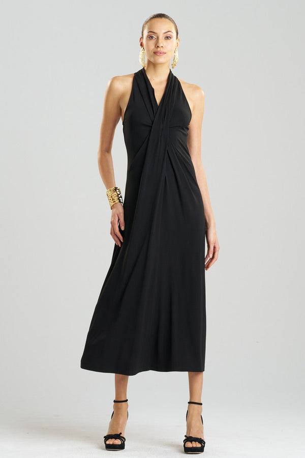 Natori Matte Jersey Maxi Dress Black