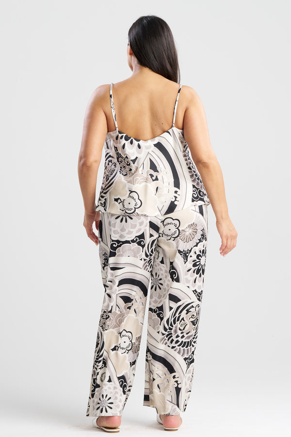 Natori Medallion Cami PJ Black