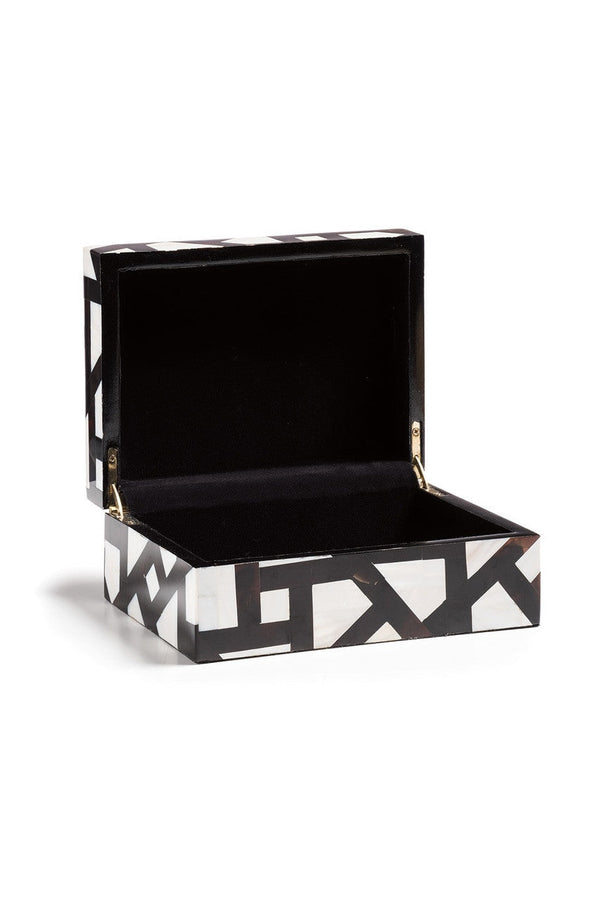 Natori Mindoro Box Black & White