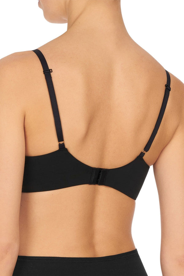 Natori Minimal Convertible Push-Up Bra Black