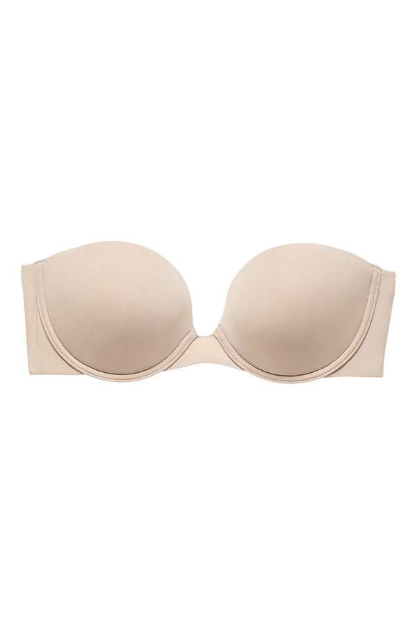natori Minimal Strapless Bra Cafe