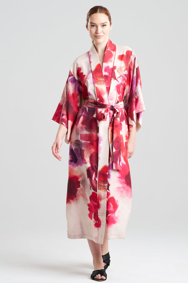 Natori Mizuki Robe Red