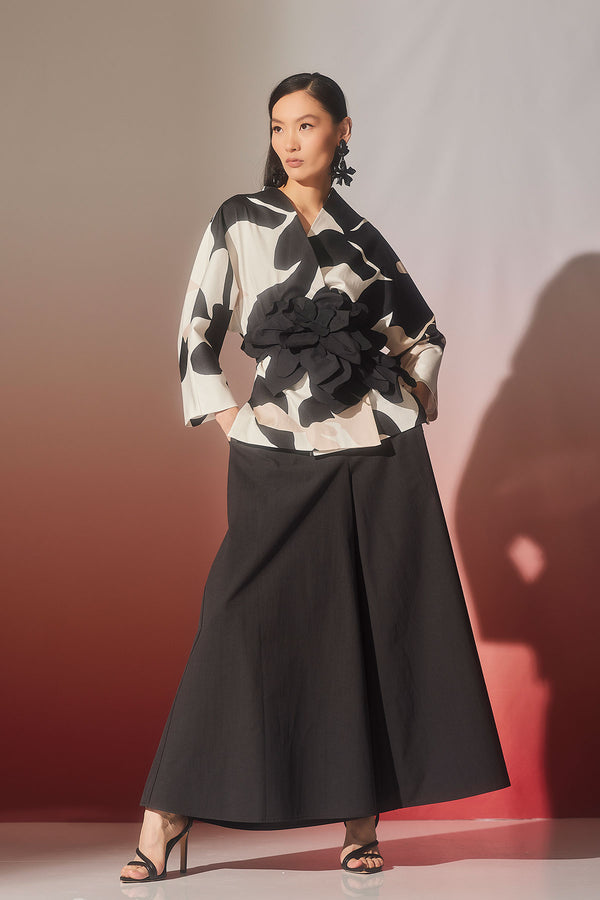 Natori Nishi Cotton Kimono Jacket Neutral