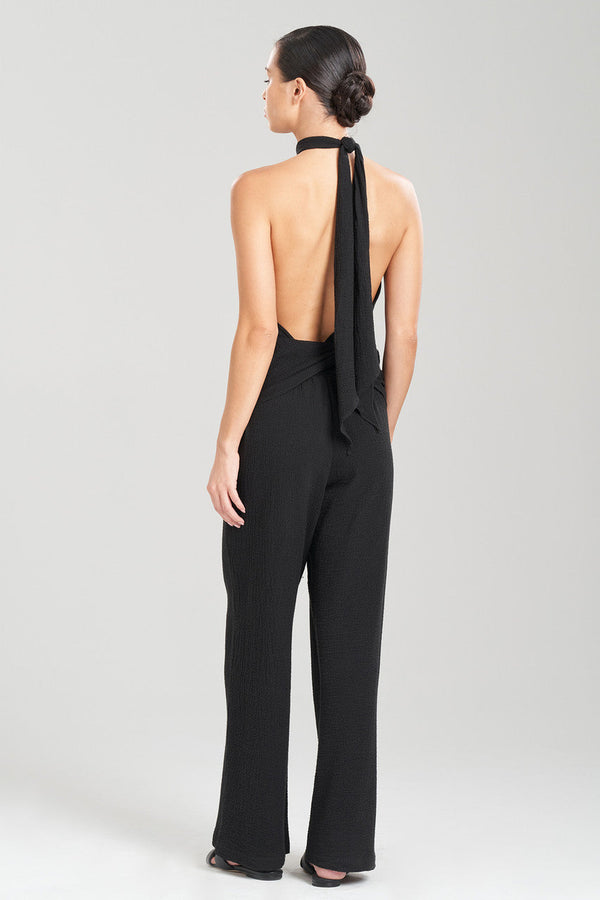 Natori Onsen Halter Top Black