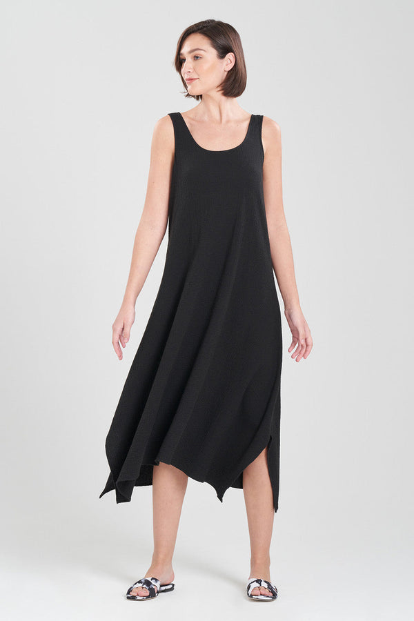 natori Onsen Short Slip Dress Black