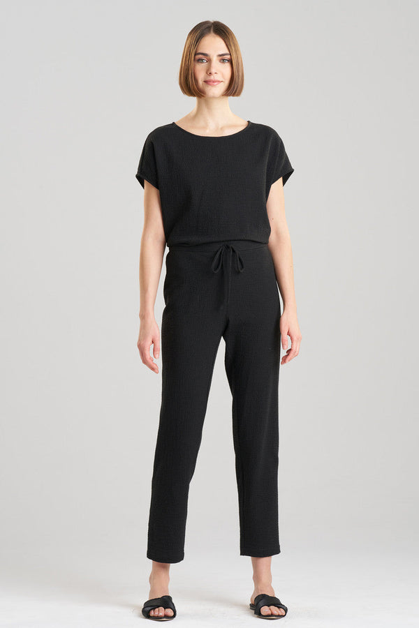 Natori Onsen Slim Pants Black