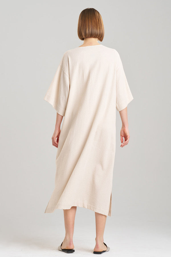 Natori Onsen V-Neck Caftan Sand Dune