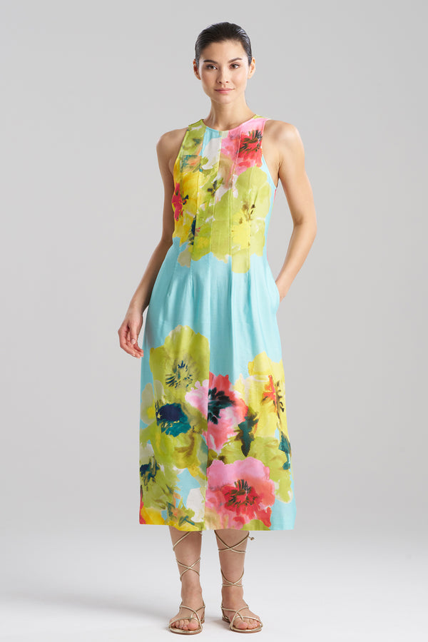 Natori Ophelia Linen Dress Multi