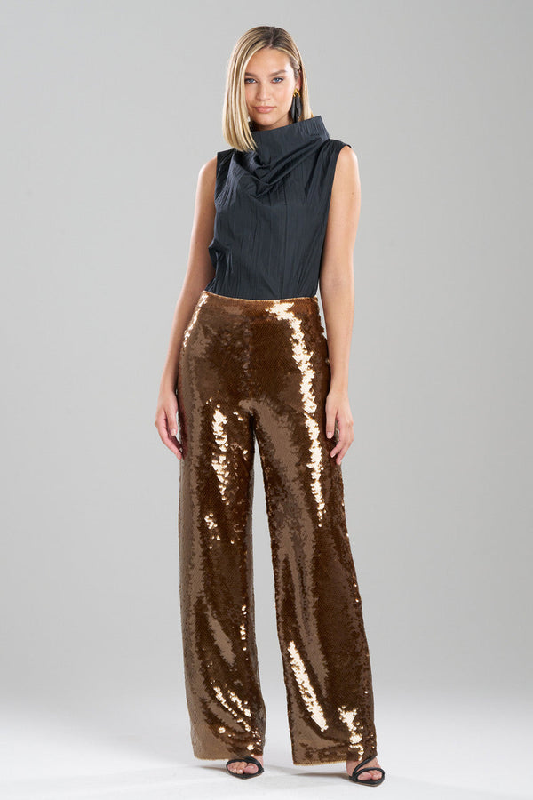 Natori Paillettes Pants Brown