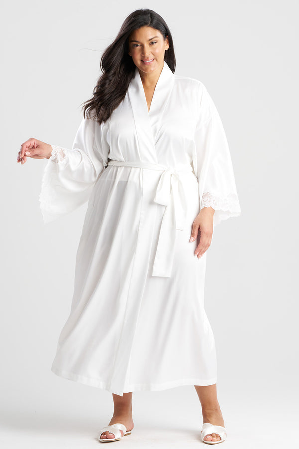 Natori Peony Glamour Robe Warm White