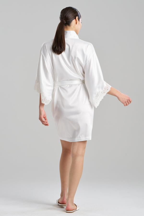 Natori Peony Glamour Wrap Warm White