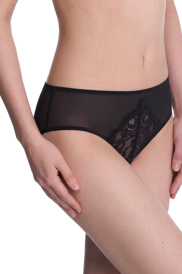Natori Peony Hipster Black