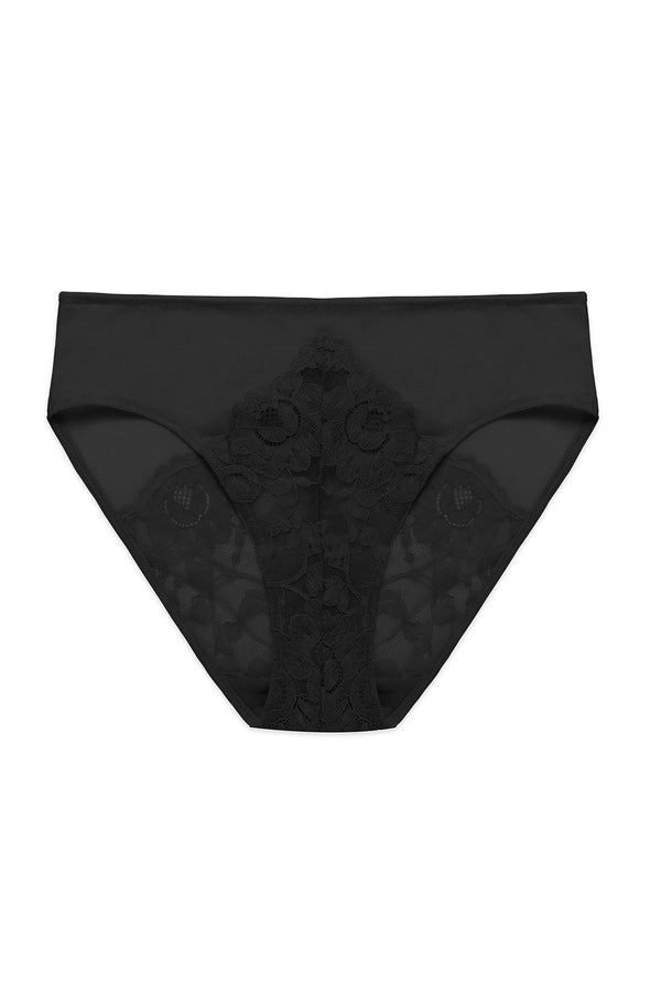 natori Peony Hipster Black
