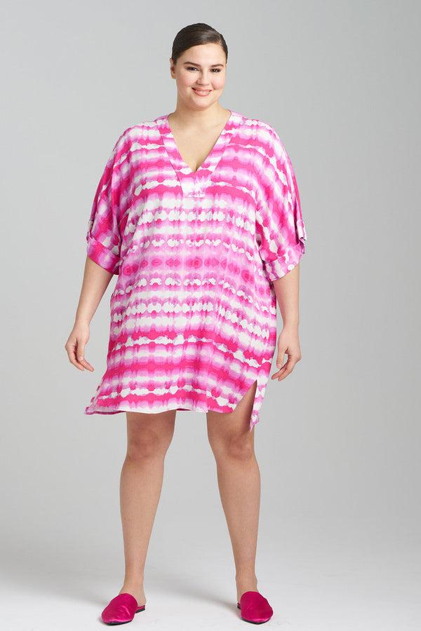 Natori Porto Challis Sleepshirt Pink Lavender
