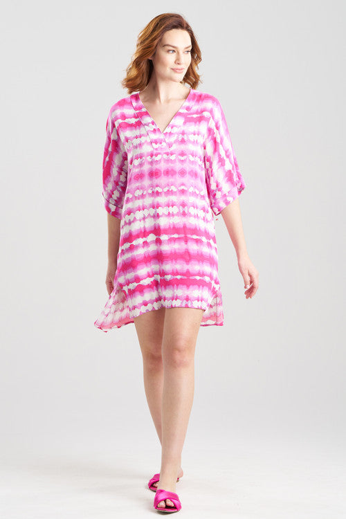 natori Porto Challis Sleepshirt Pink Lavender