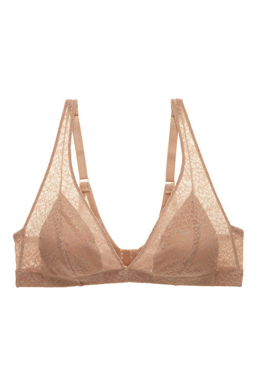 natori Pretty Smooth Bralette Buff