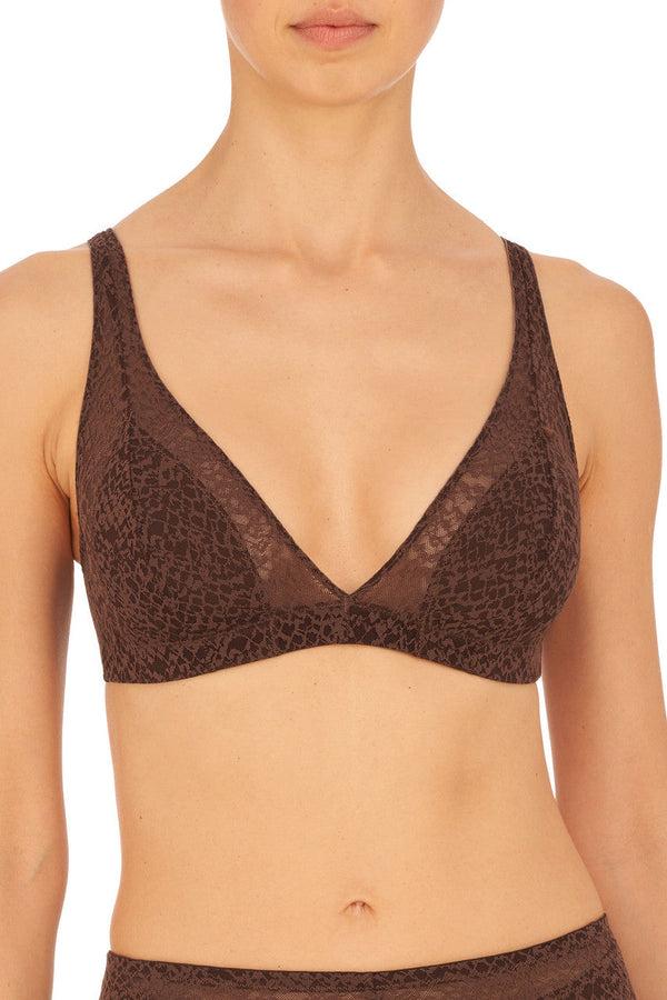 natori Pretty Smooth Bralette Java
