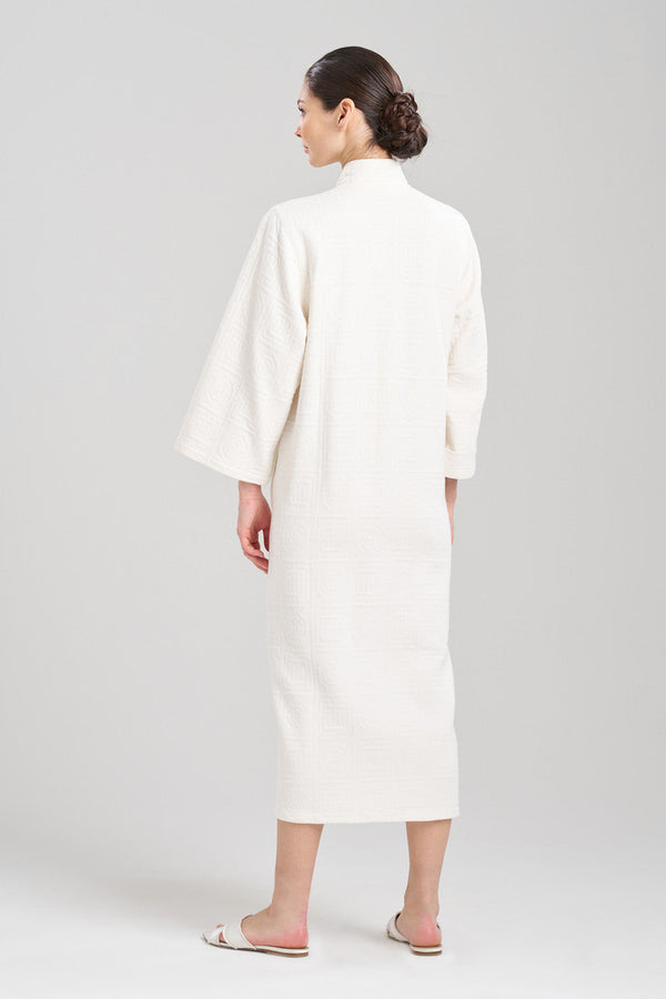 Natori Quilted Infinity Jacquard Lounger Cream