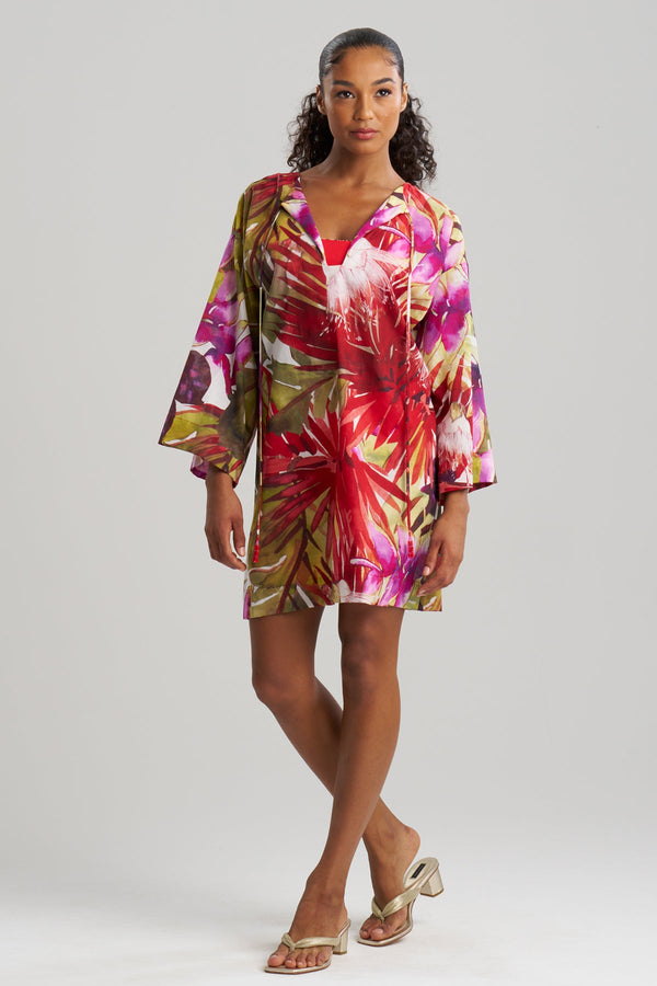 Natori Rainforest Cotton Tunic Multi