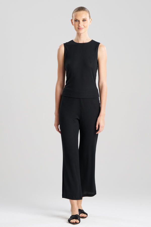 natori Rib Essentials Tank PJ Black