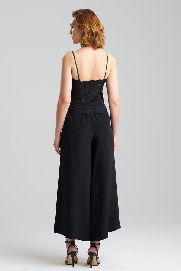 Natori Rose Parfait Allover Lace Cami Black