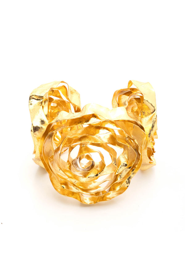 natori Rosette Gold Plated Bracelet Gold