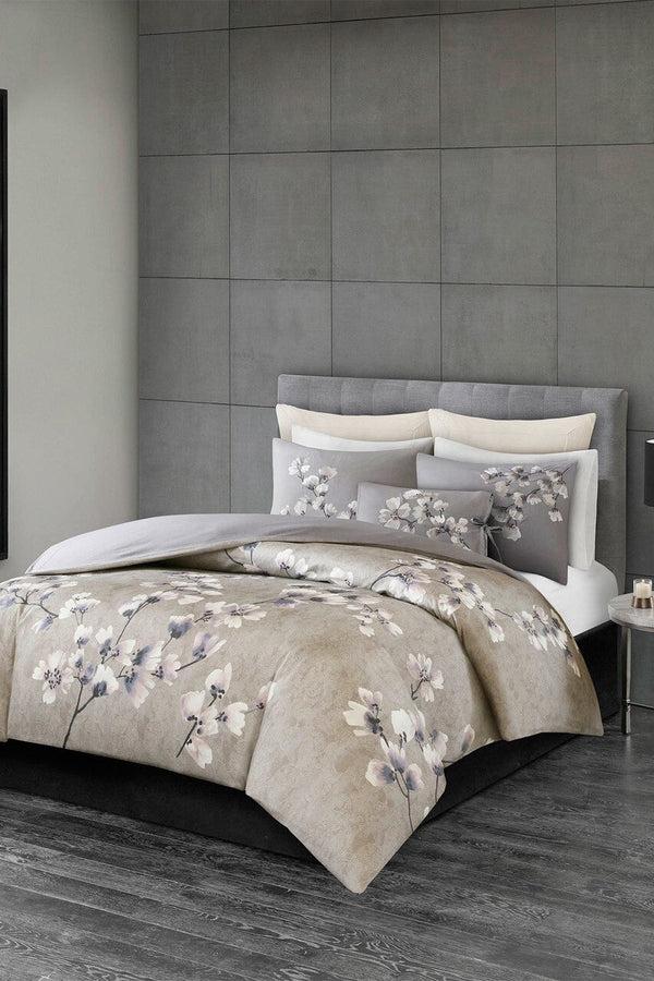 Natori Sakura Blossom Comforter Set Lilac