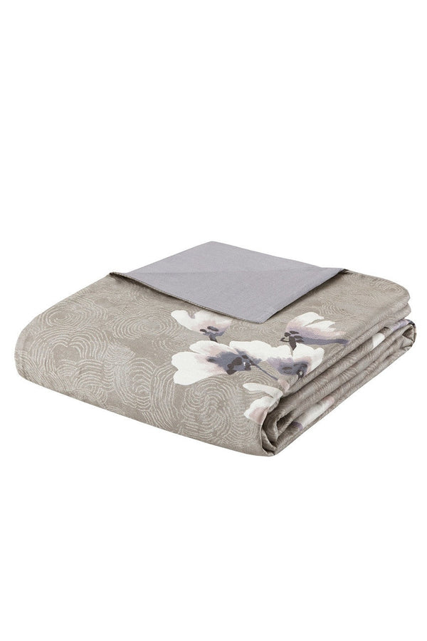 Natori Sakura Blossom Duvet Cover Set Lilac