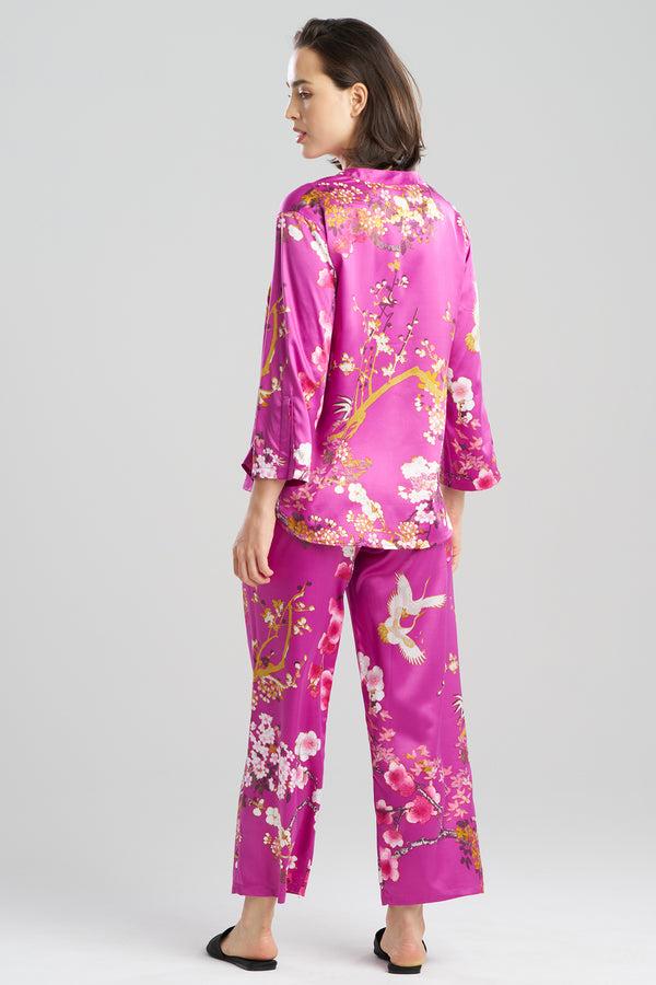Natori Sakura Satin PJ Magenta