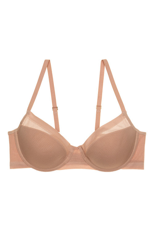natori Scope Balconette Underwire Bra Buff