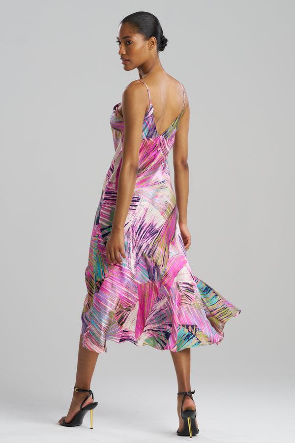 Natori Sensu Silk Slip Dress Multi