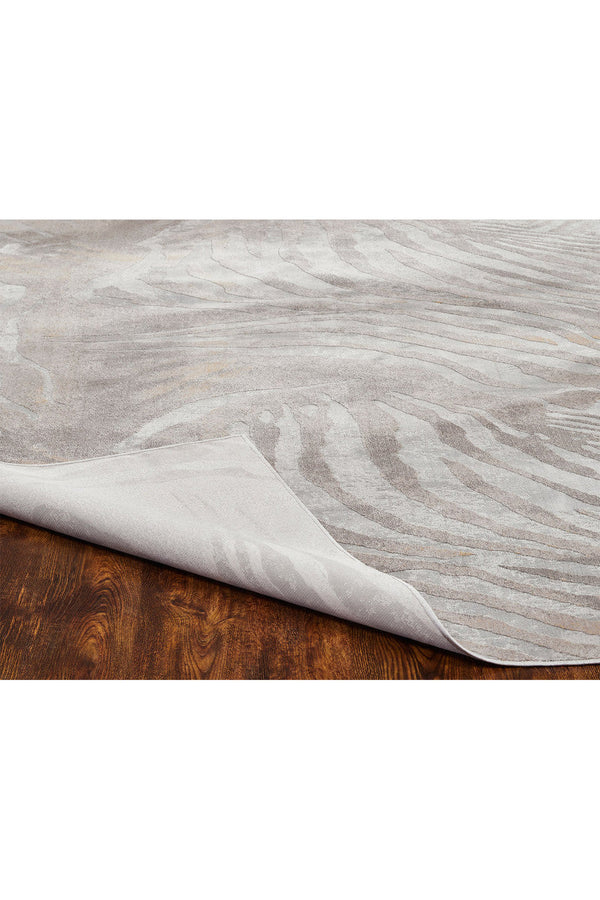Natori Serengeti- Neutral Zebra Rug Grey