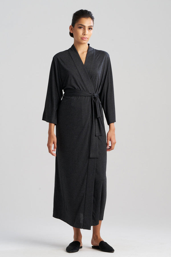 Natori Shangri-La TENCEL™ Robe Anthracite