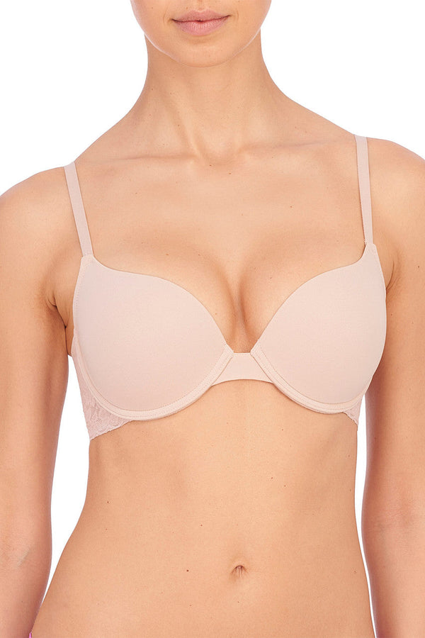Natori Sheer Glamour Push-Up Bra Light Mocha