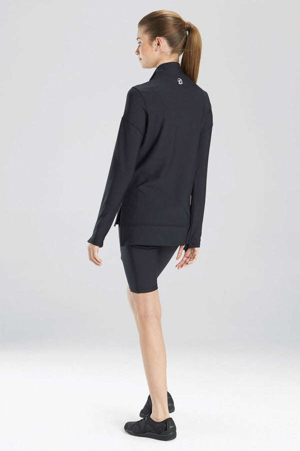 Natori Solstice Zip Jacket Black