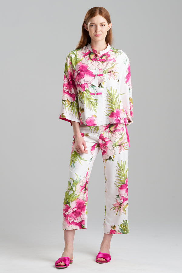 Natori Sonomi Mandarin PJ White Multi