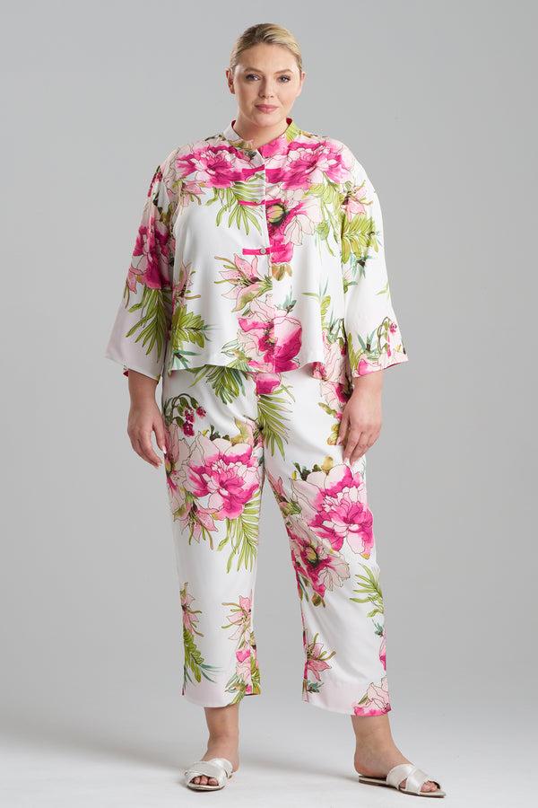 Natori Sonomi Mandarin PJ White Multi