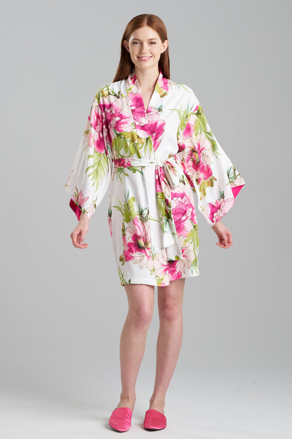 Natori Sonomi Wrap White Multi