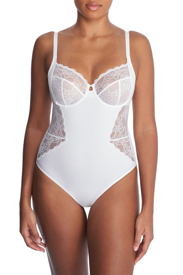 Natori Statement Full Fit Underwire Bodysuit White