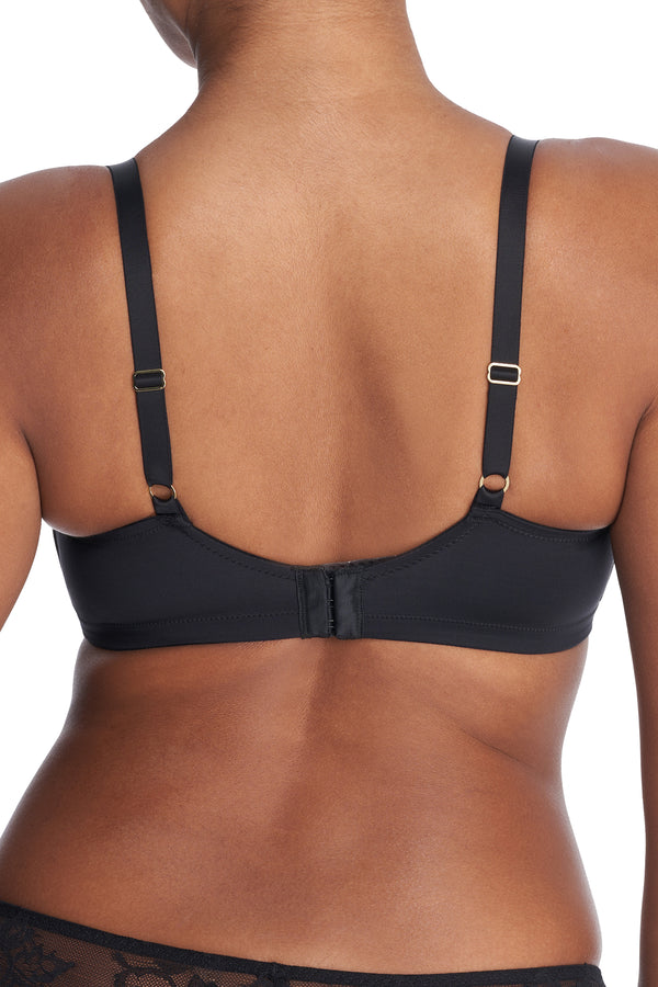 Natori Statement Full Fit Wireless Bra Black/Café