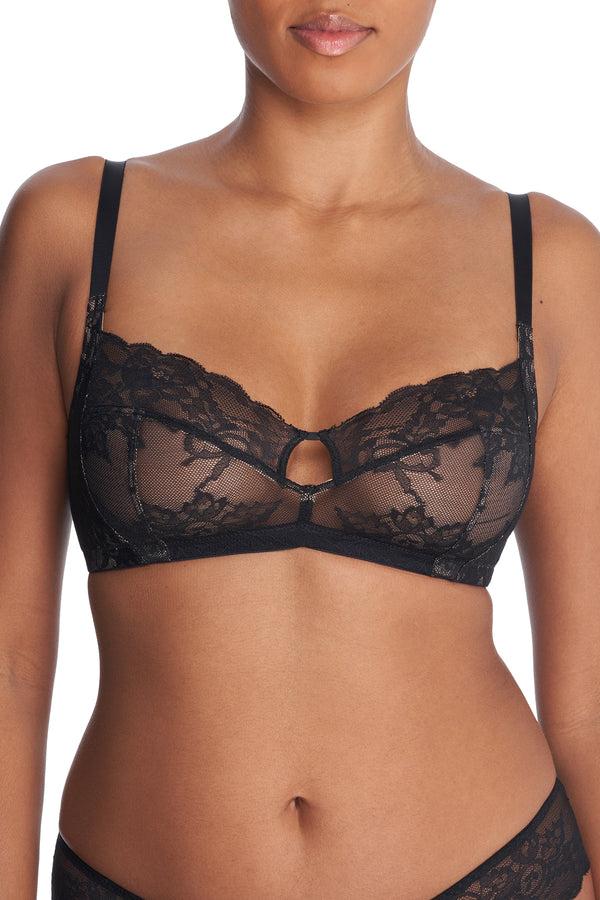natori Statement Full Fit Wireless Bra Black/Café