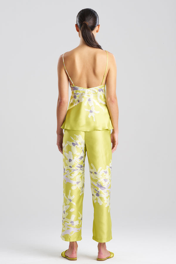 Natori Sumi-E Cami PJ Chartreuse
