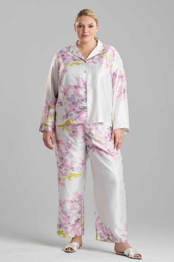 Natori Sumi-E Notch PJ Rosebud