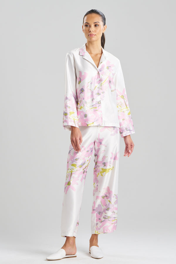 natori Sumi-E Notch PJ Rosebud