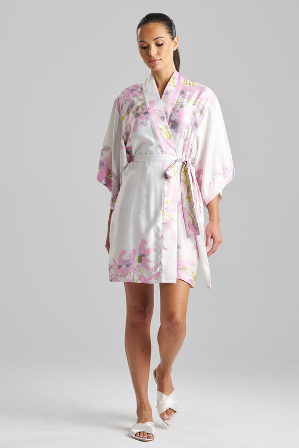 Natori Sumi-E Wrap Rosebud