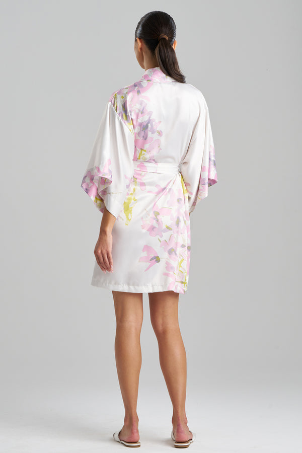 Natori Sumi-E Wrap Rosebud