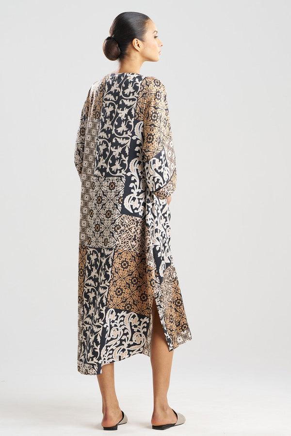 Natori Tapestry Caftan Neutral