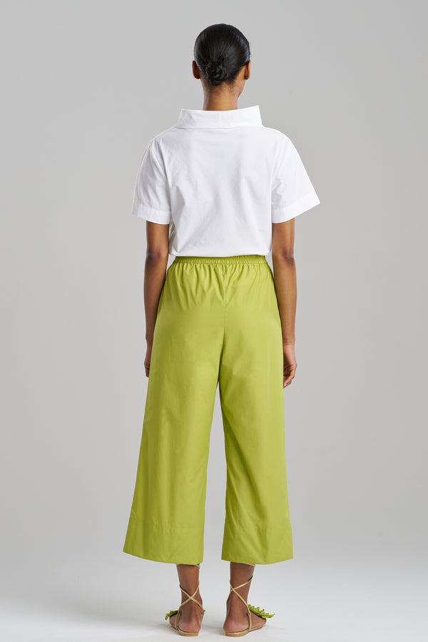 Natori Techno Poplin Cropped Pants Pear