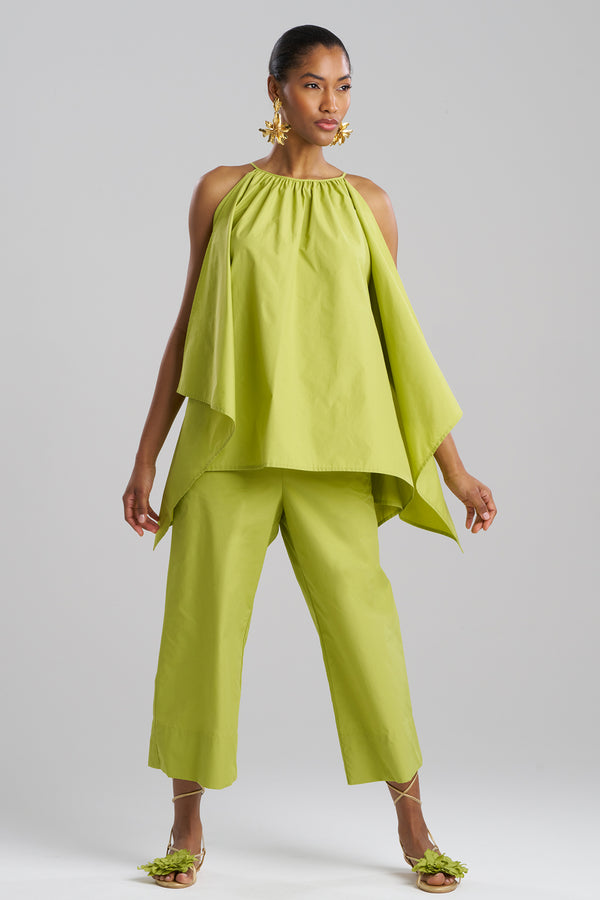 Natori Techno Poplin Handkerchief Top Pear